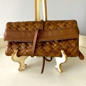 Cole Haan metallic bronze, jewelry travel case